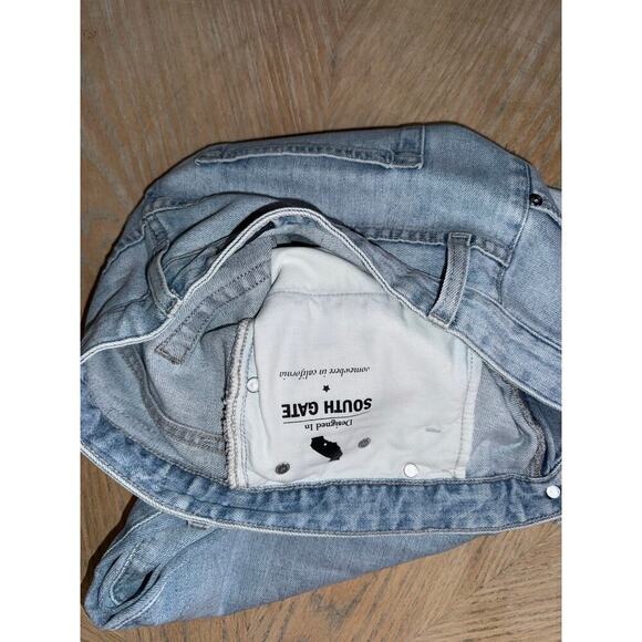 AG Adriano Goldschmied Women's Etta Wide Leg Jeans light wash two tone size 32 - Picture 11 of 11